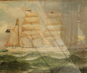 Seglande skepp gav välstånd åt Nordhalland.